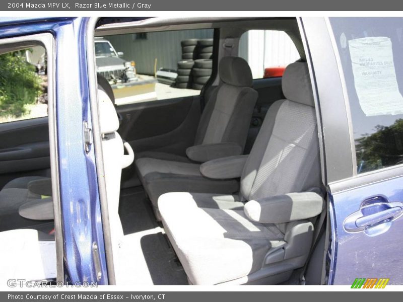 Razor Blue Metallic / Gray 2004 Mazda MPV LX