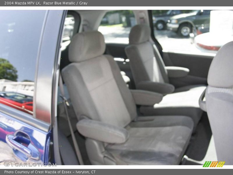 Razor Blue Metallic / Gray 2004 Mazda MPV LX
