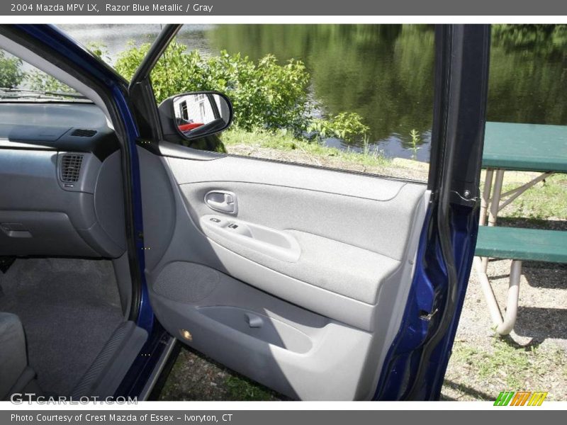 Razor Blue Metallic / Gray 2004 Mazda MPV LX