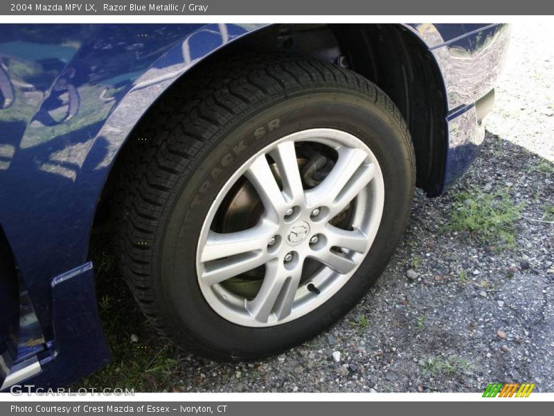 Razor Blue Metallic / Gray 2004 Mazda MPV LX