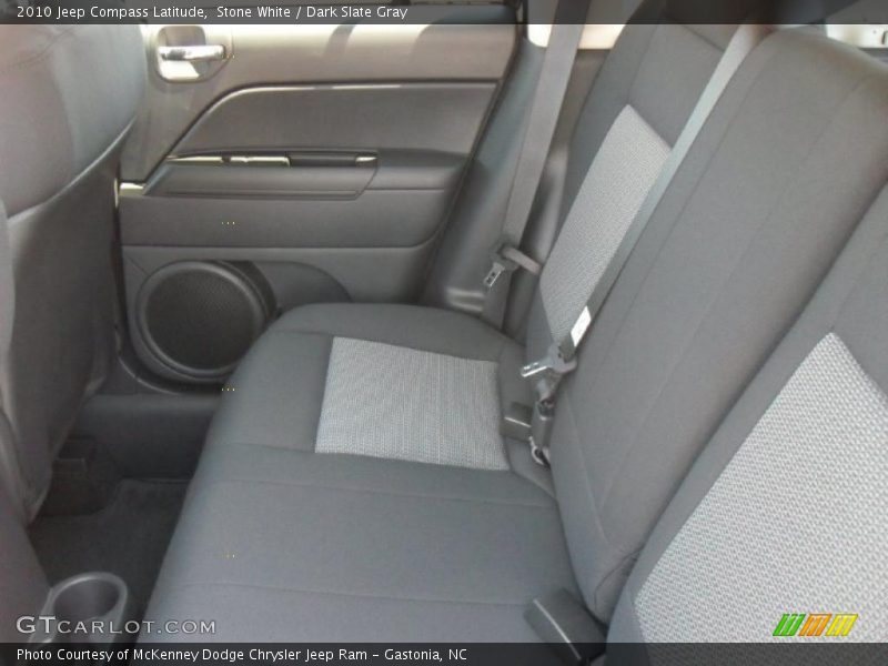 Stone White / Dark Slate Gray 2010 Jeep Compass Latitude