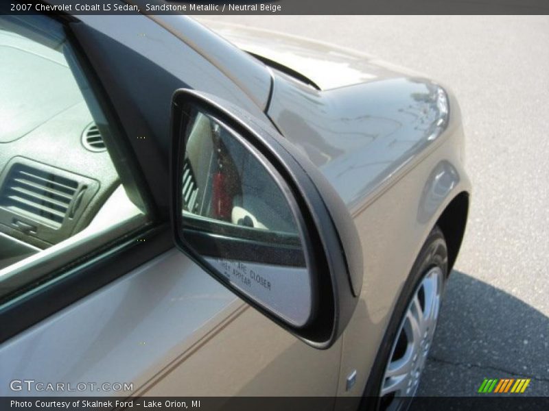 Sandstone Metallic / Neutral Beige 2007 Chevrolet Cobalt LS Sedan