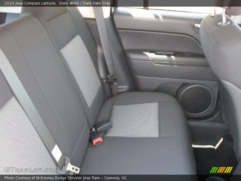 Stone White / Dark Slate Gray 2010 Jeep Compass Latitude