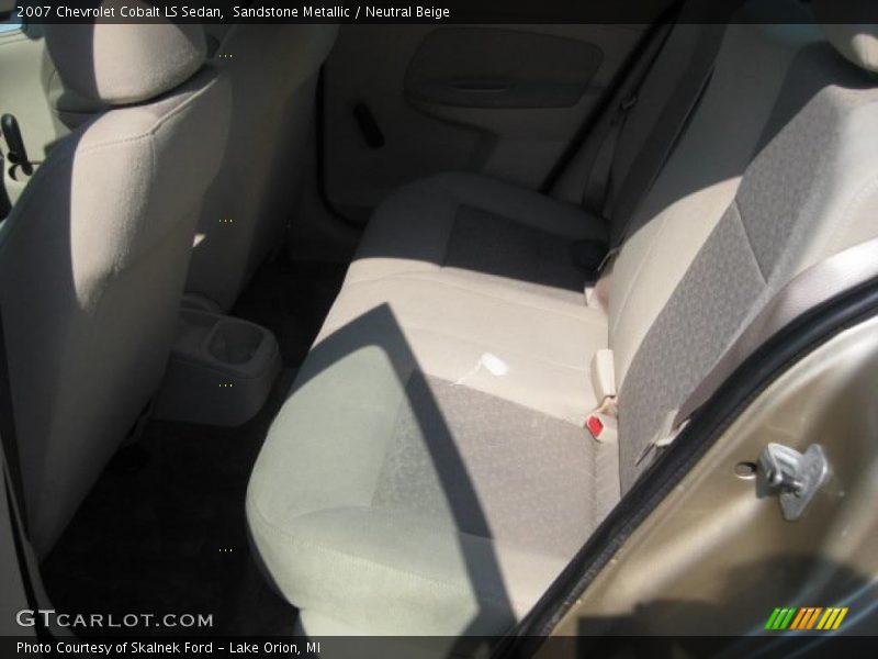 Sandstone Metallic / Neutral Beige 2007 Chevrolet Cobalt LS Sedan