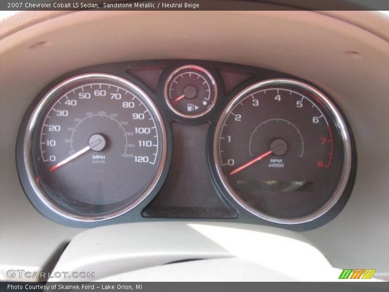 Sandstone Metallic / Neutral Beige 2007 Chevrolet Cobalt LS Sedan