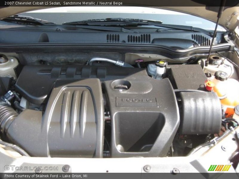 Sandstone Metallic / Neutral Beige 2007 Chevrolet Cobalt LS Sedan