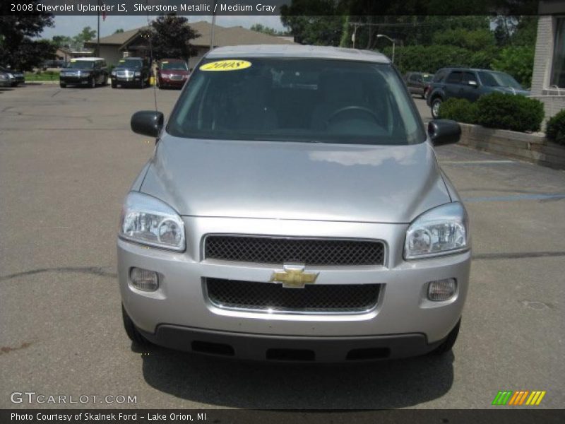 Silverstone Metallic / Medium Gray 2008 Chevrolet Uplander LS