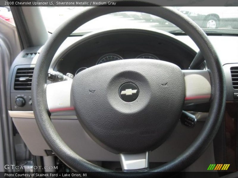 Silverstone Metallic / Medium Gray 2008 Chevrolet Uplander LS