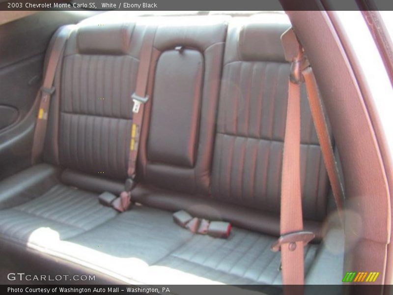White / Ebony Black 2003 Chevrolet Monte Carlo SS