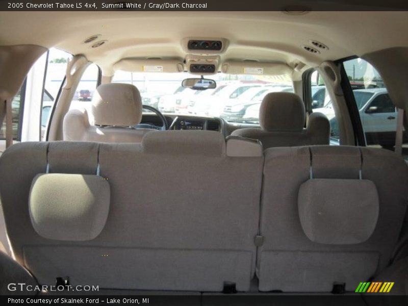 Summit White / Gray/Dark Charcoal 2005 Chevrolet Tahoe LS 4x4