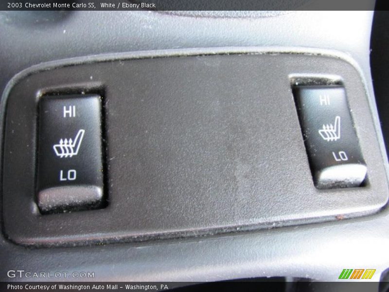 White / Ebony Black 2003 Chevrolet Monte Carlo SS