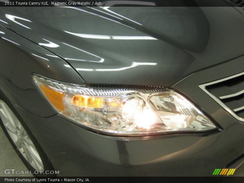 Magnetic Gray Metallic / Ash 2011 Toyota Camry XLE