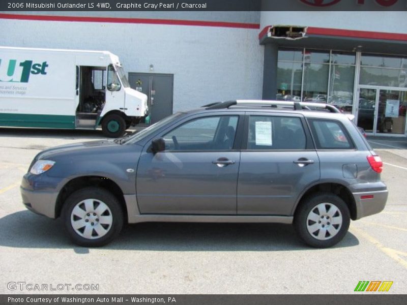 Graphite Gray Pearl / Charcoal 2006 Mitsubishi Outlander LS 4WD