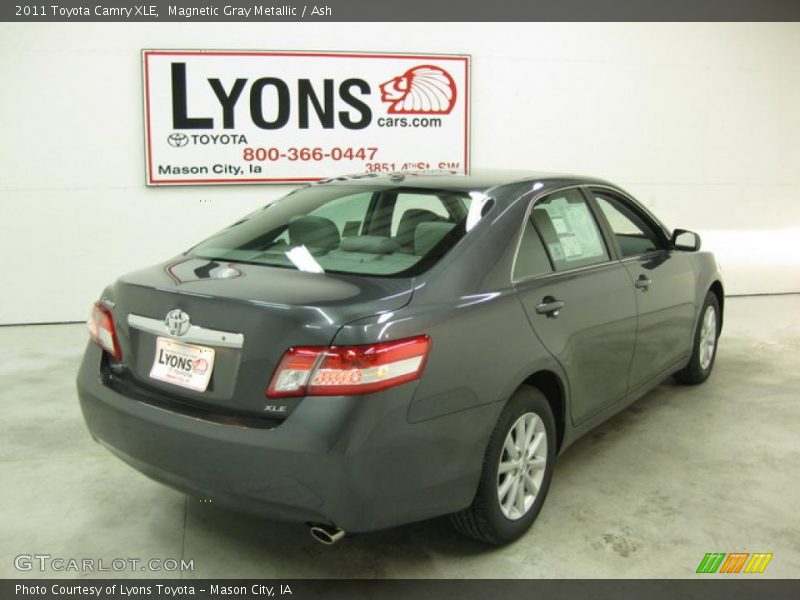 Magnetic Gray Metallic / Ash 2011 Toyota Camry XLE