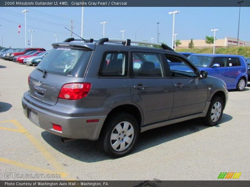 Graphite Gray Pearl / Charcoal 2006 Mitsubishi Outlander LS 4WD