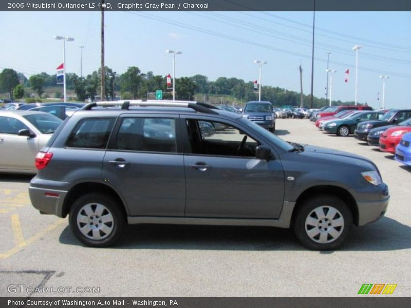 Graphite Gray Pearl / Charcoal 2006 Mitsubishi Outlander LS 4WD