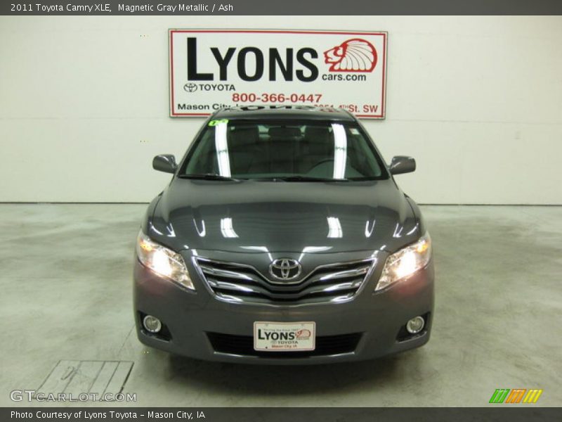 Magnetic Gray Metallic / Ash 2011 Toyota Camry XLE