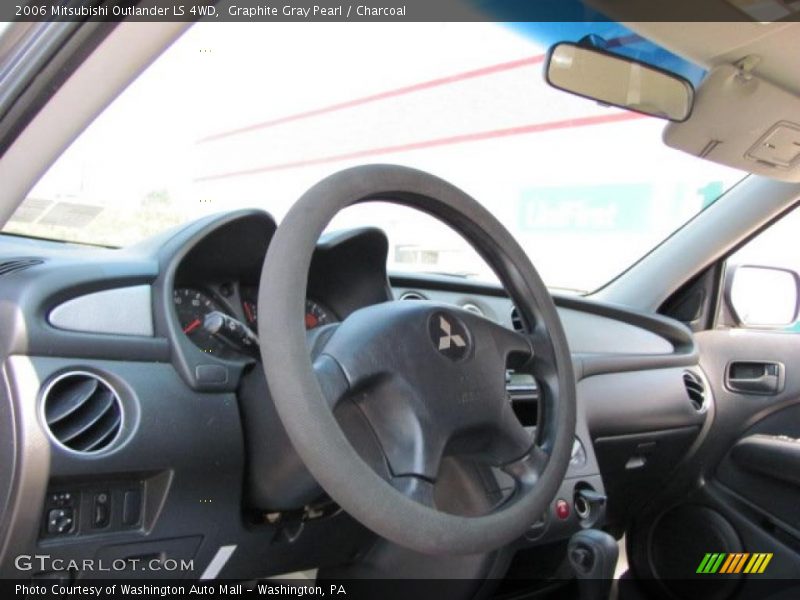 Graphite Gray Pearl / Charcoal 2006 Mitsubishi Outlander LS 4WD