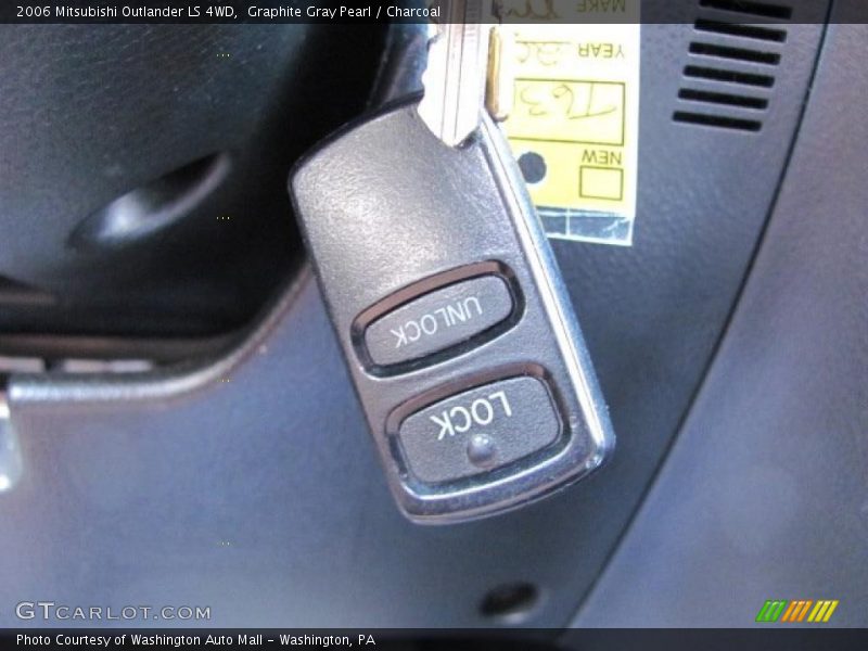 Graphite Gray Pearl / Charcoal 2006 Mitsubishi Outlander LS 4WD