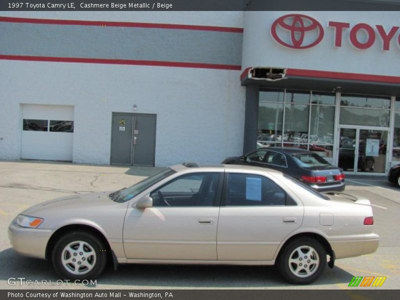 Cashmere Beige Metallic / Beige 1997 Toyota Camry LE