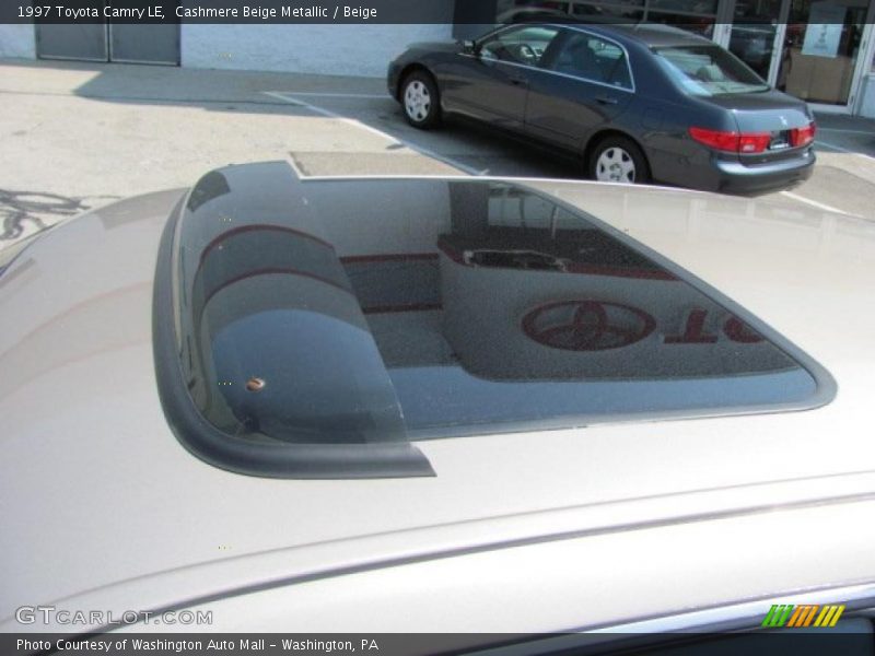 Cashmere Beige Metallic / Beige 1997 Toyota Camry LE