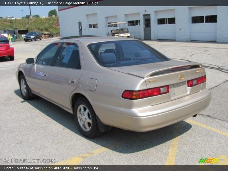 Cashmere Beige Metallic / Beige 1997 Toyota Camry LE