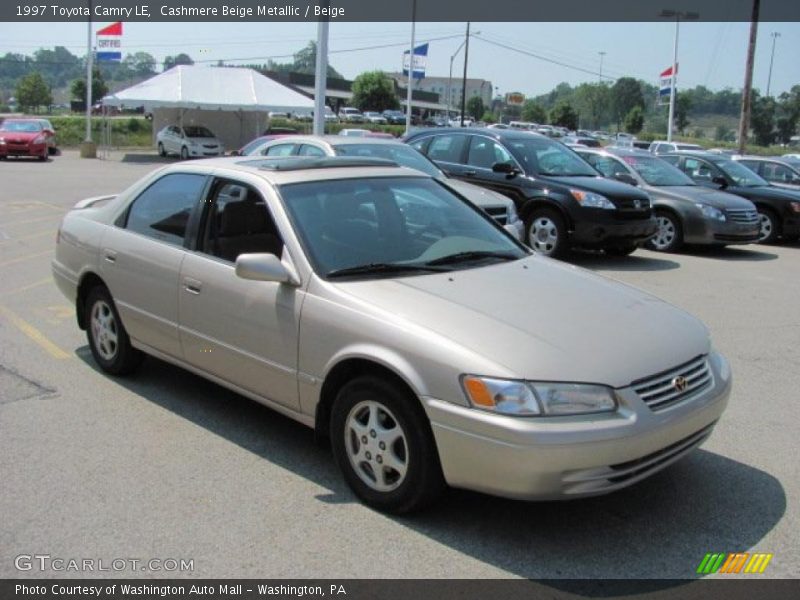 Cashmere Beige Metallic / Beige 1997 Toyota Camry LE