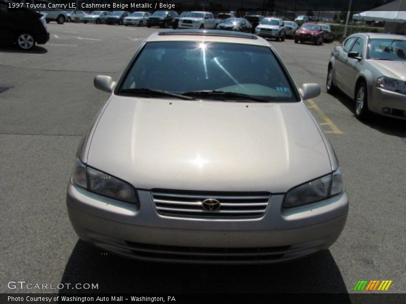 Cashmere Beige Metallic / Beige 1997 Toyota Camry LE