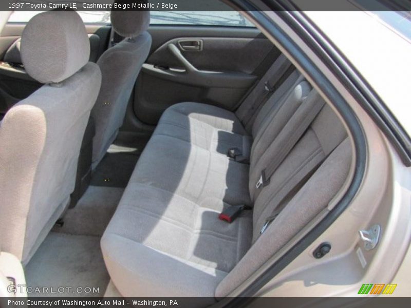 Cashmere Beige Metallic / Beige 1997 Toyota Camry LE