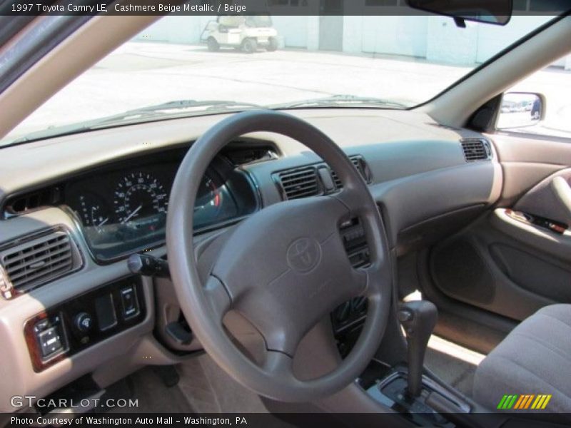 Cashmere Beige Metallic / Beige 1997 Toyota Camry LE