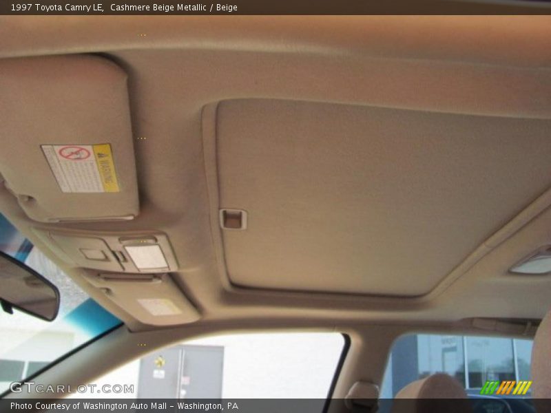 Cashmere Beige Metallic / Beige 1997 Toyota Camry LE