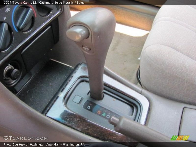 Cashmere Beige Metallic / Beige 1997 Toyota Camry LE
