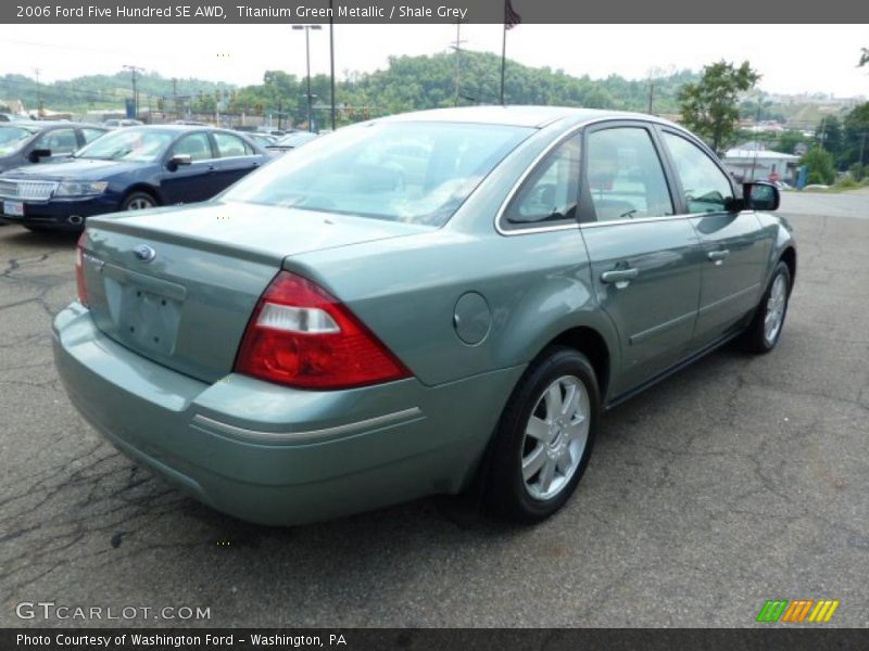 Titanium Green Metallic / Shale Grey 2006 Ford Five Hundred SE AWD