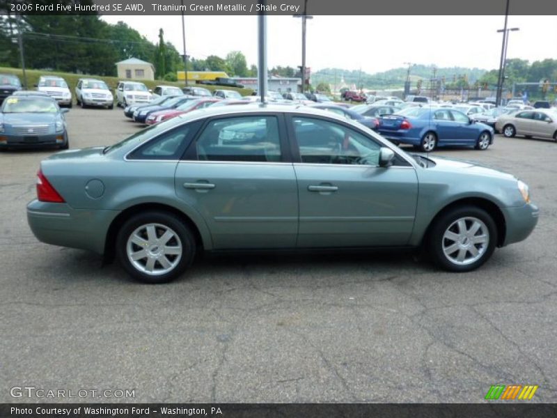 Titanium Green Metallic / Shale Grey 2006 Ford Five Hundred SE AWD