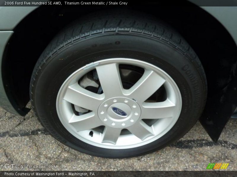 Titanium Green Metallic / Shale Grey 2006 Ford Five Hundred SE AWD
