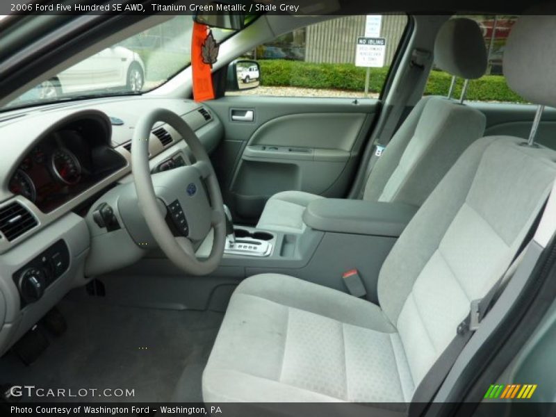 Titanium Green Metallic / Shale Grey 2006 Ford Five Hundred SE AWD
