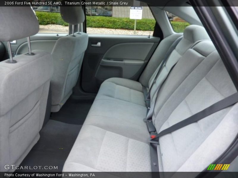 Titanium Green Metallic / Shale Grey 2006 Ford Five Hundred SE AWD