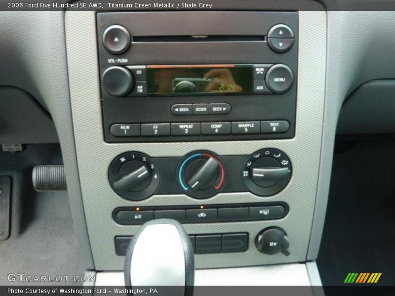Titanium Green Metallic / Shale Grey 2006 Ford Five Hundred SE AWD