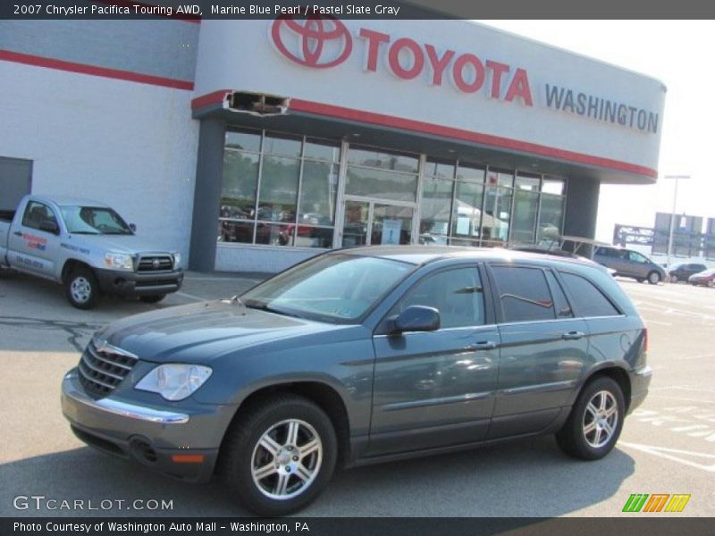 Marine Blue Pearl / Pastel Slate Gray 2007 Chrysler Pacifica Touring AWD