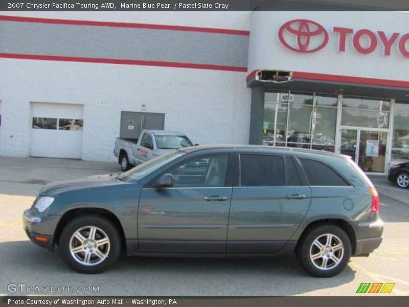 Marine Blue Pearl / Pastel Slate Gray 2007 Chrysler Pacifica Touring AWD