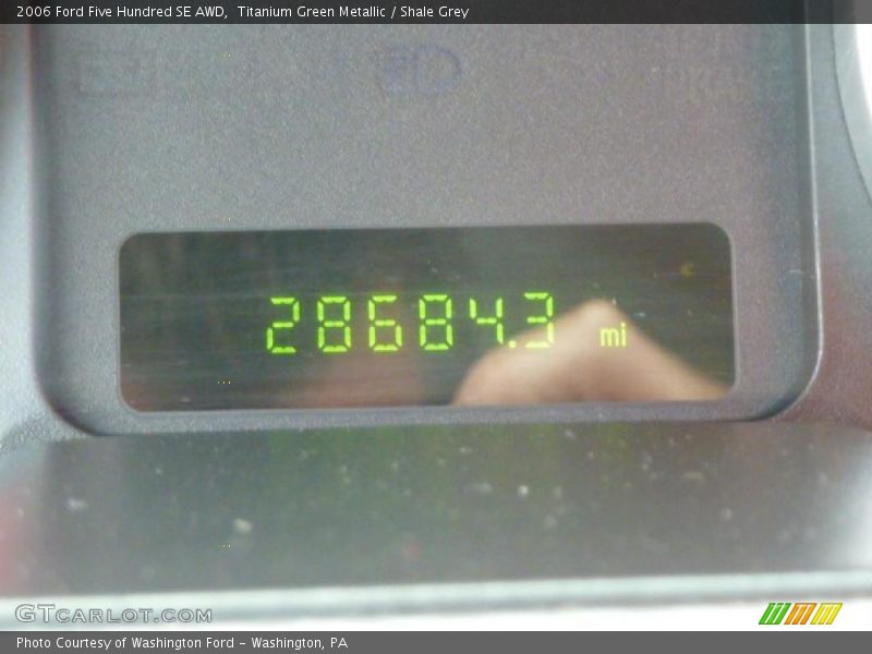 Titanium Green Metallic / Shale Grey 2006 Ford Five Hundred SE AWD