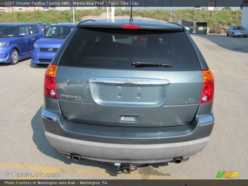 Marine Blue Pearl / Pastel Slate Gray 2007 Chrysler Pacifica Touring AWD