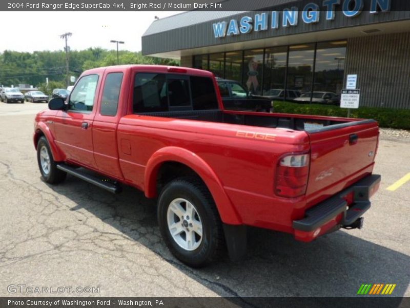 Bright Red / Medium Dark Flint 2004 Ford Ranger Edge SuperCab 4x4