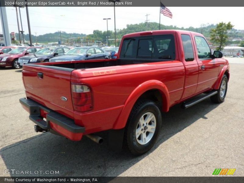 Bright Red / Medium Dark Flint 2004 Ford Ranger Edge SuperCab 4x4