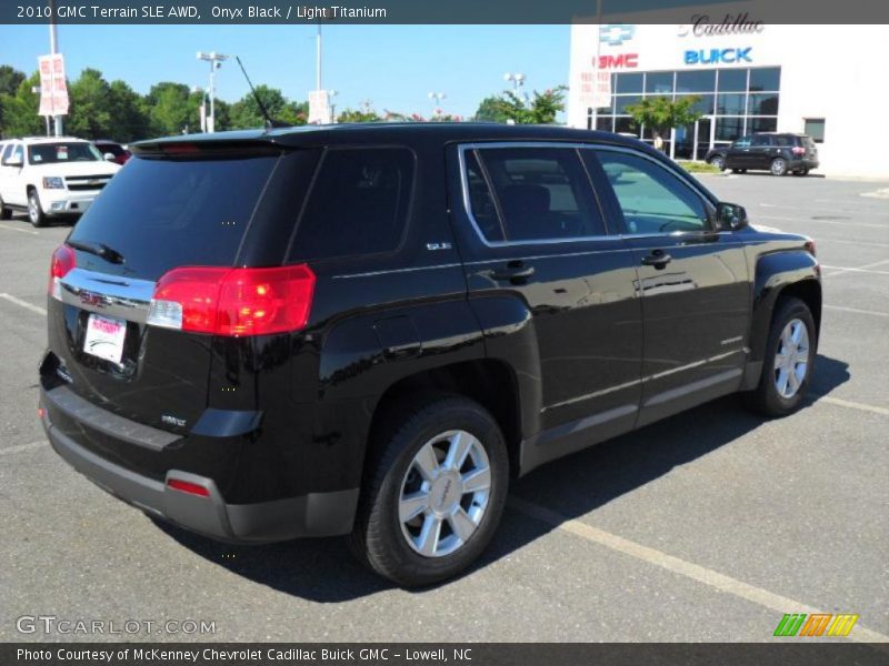 Onyx Black / Light Titanium 2010 GMC Terrain SLE AWD