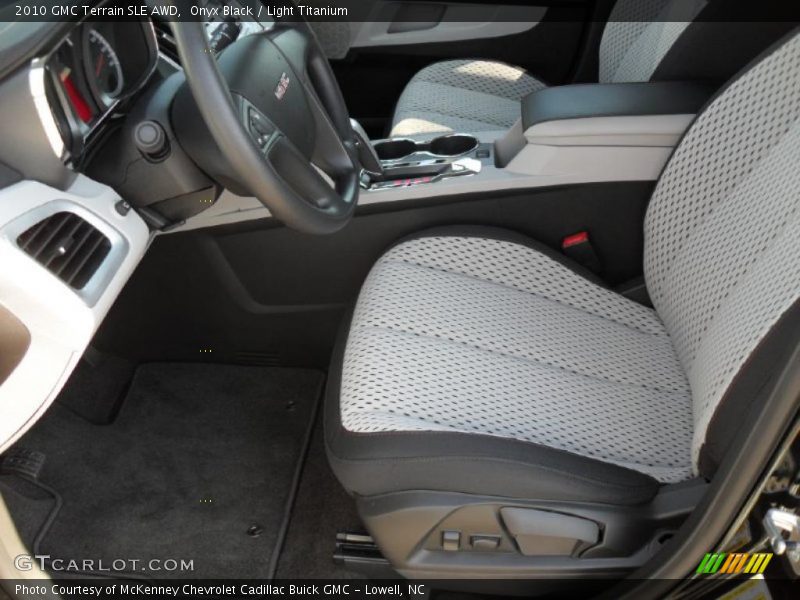 Onyx Black / Light Titanium 2010 GMC Terrain SLE AWD