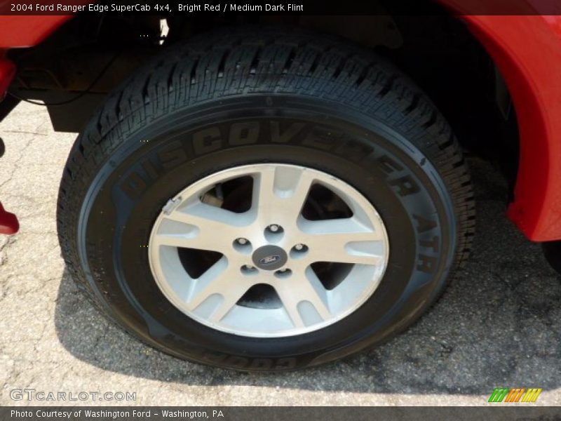 Bright Red / Medium Dark Flint 2004 Ford Ranger Edge SuperCab 4x4