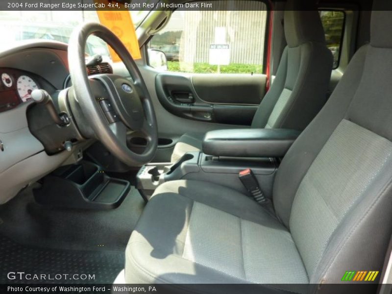 Bright Red / Medium Dark Flint 2004 Ford Ranger Edge SuperCab 4x4