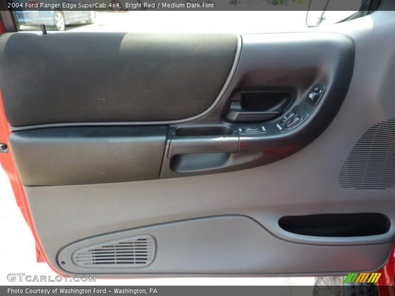 Bright Red / Medium Dark Flint 2004 Ford Ranger Edge SuperCab 4x4