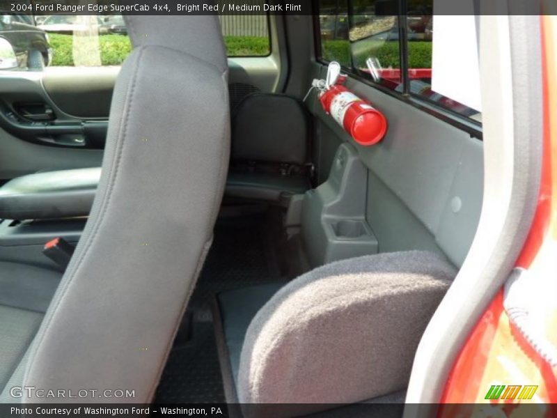 Bright Red / Medium Dark Flint 2004 Ford Ranger Edge SuperCab 4x4